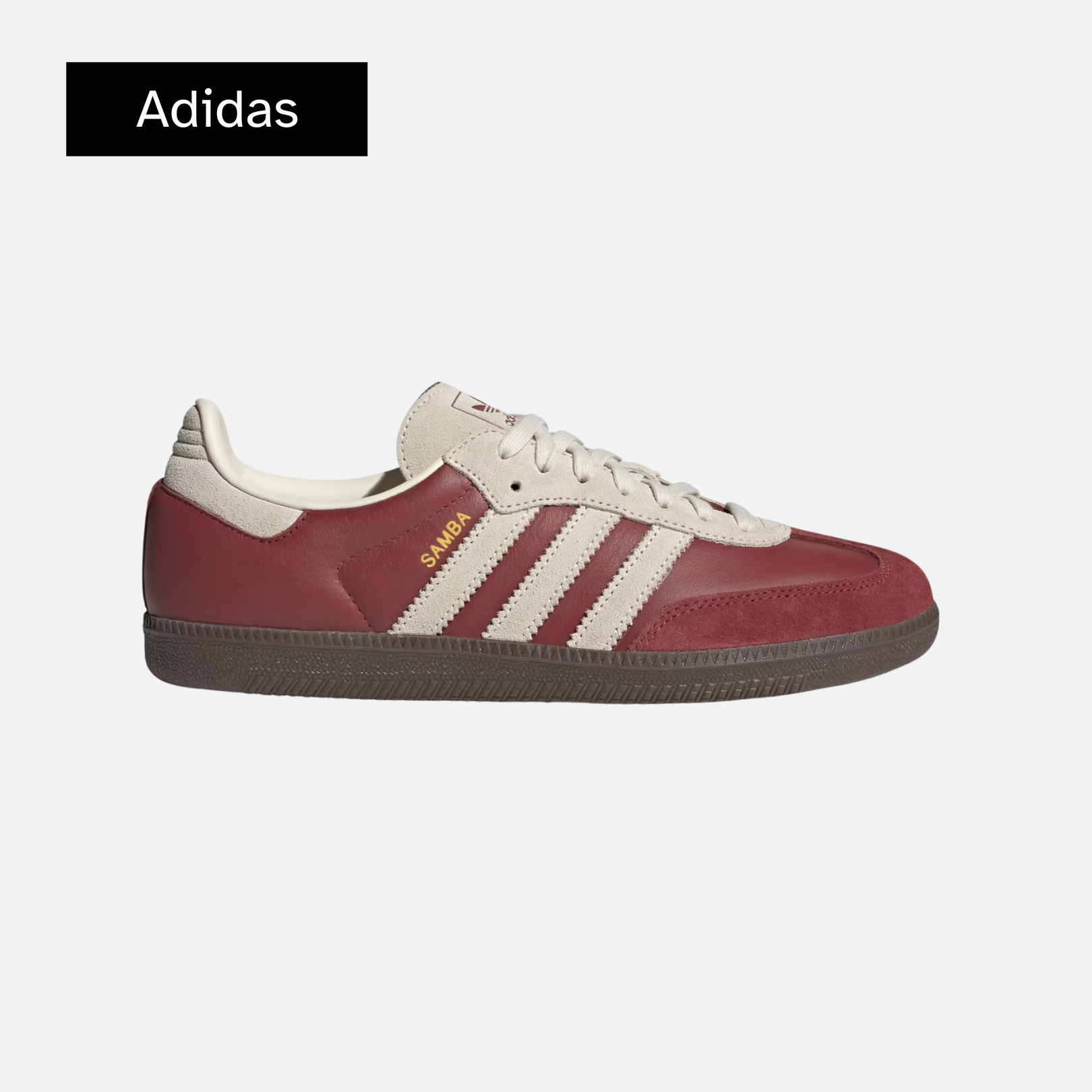adidas Men's Samba OG 'Preloved Ruby Cream'