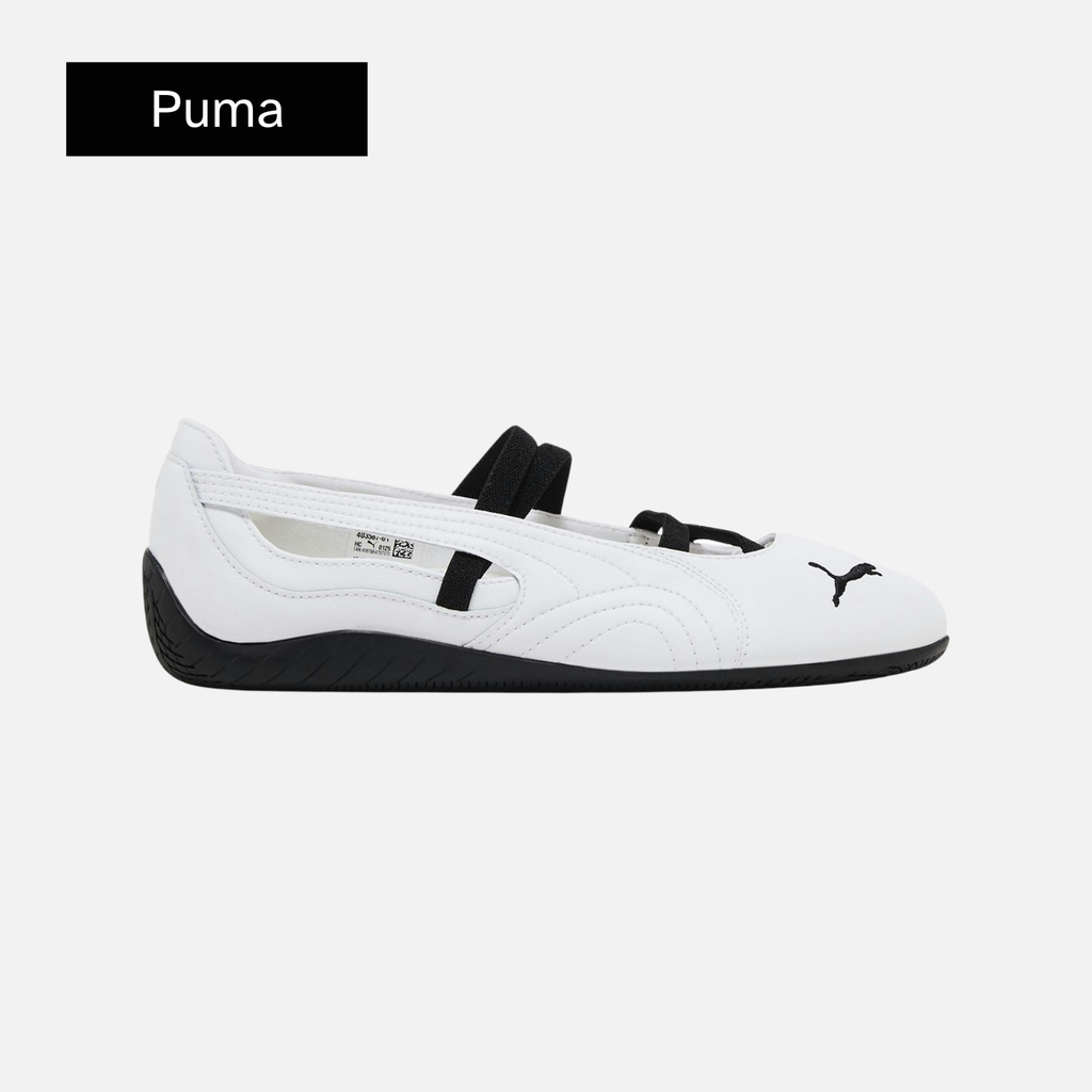 Wmns Speedcat Ballet Leather 'White Black'