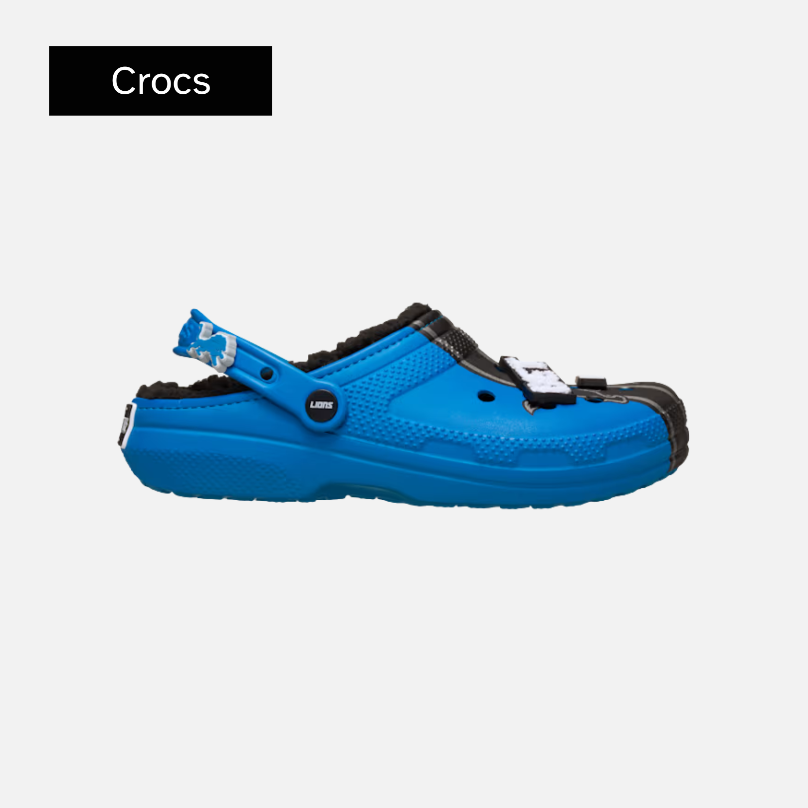 NFL x Crocs Classic Lined Clog 'Detroit Lions'