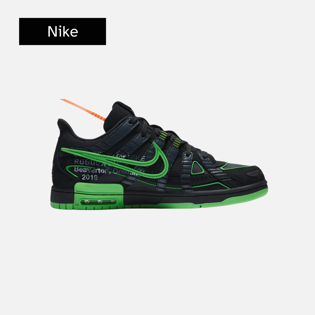 Off-White x Nike Air Rubber Dunk 'Green Strike'