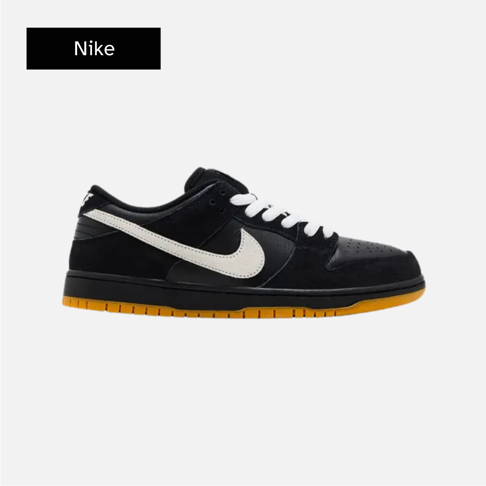 Nike Dunk Low Pro SB 'Black White Gum'