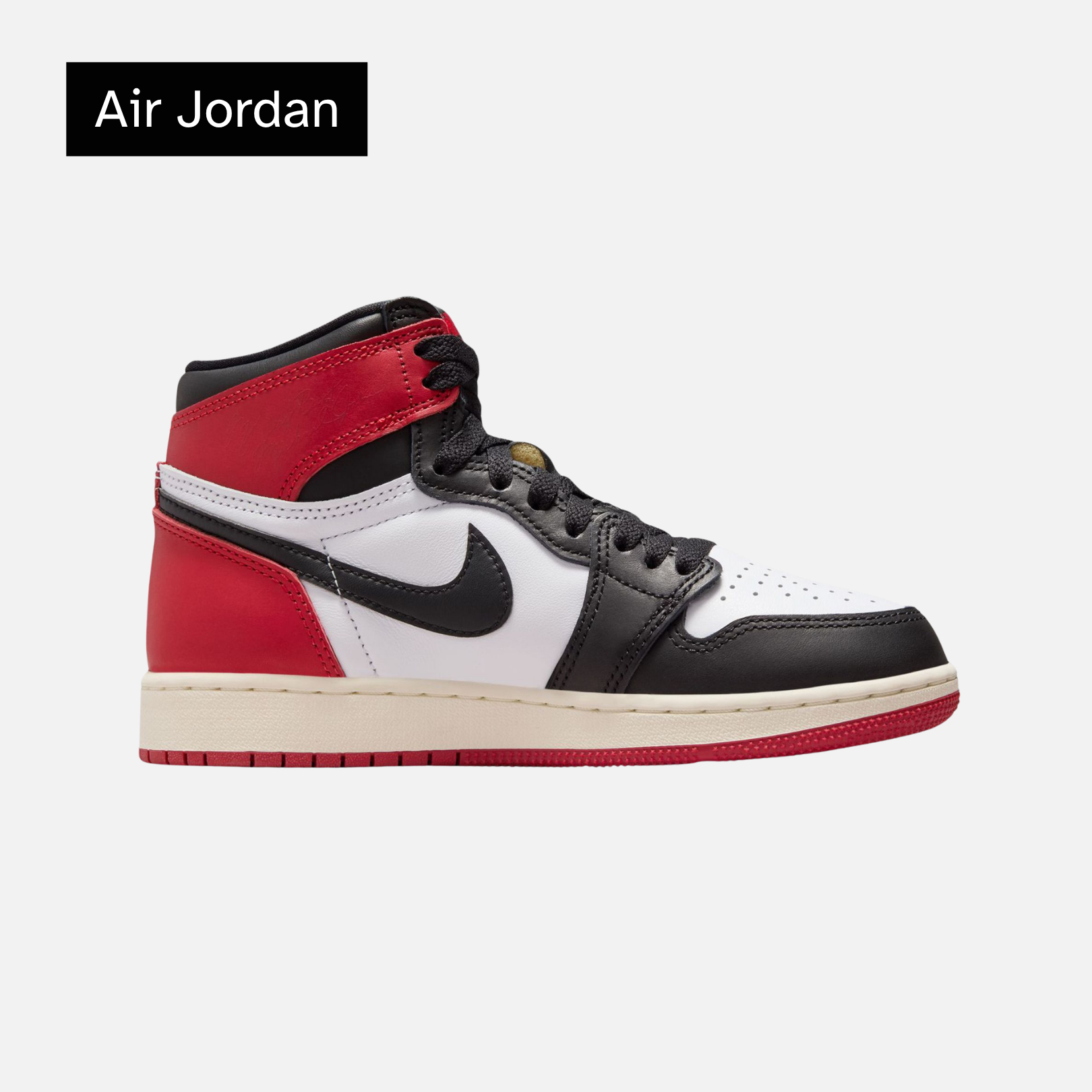 Air Jordan 1 Retro High OG GS 'Black Toe Reimagined'