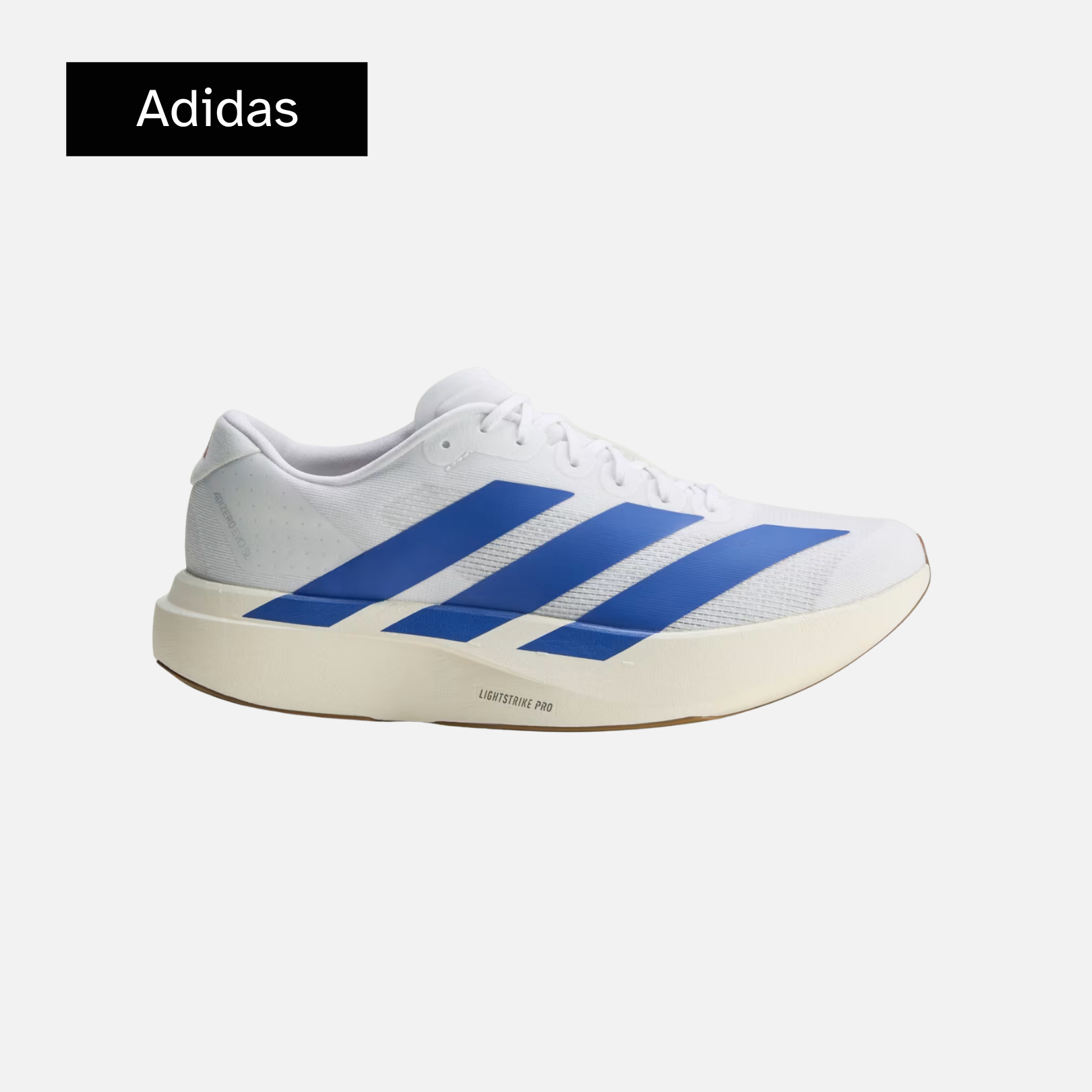 adidas Adizero Evo SL 'White Royal Blue'