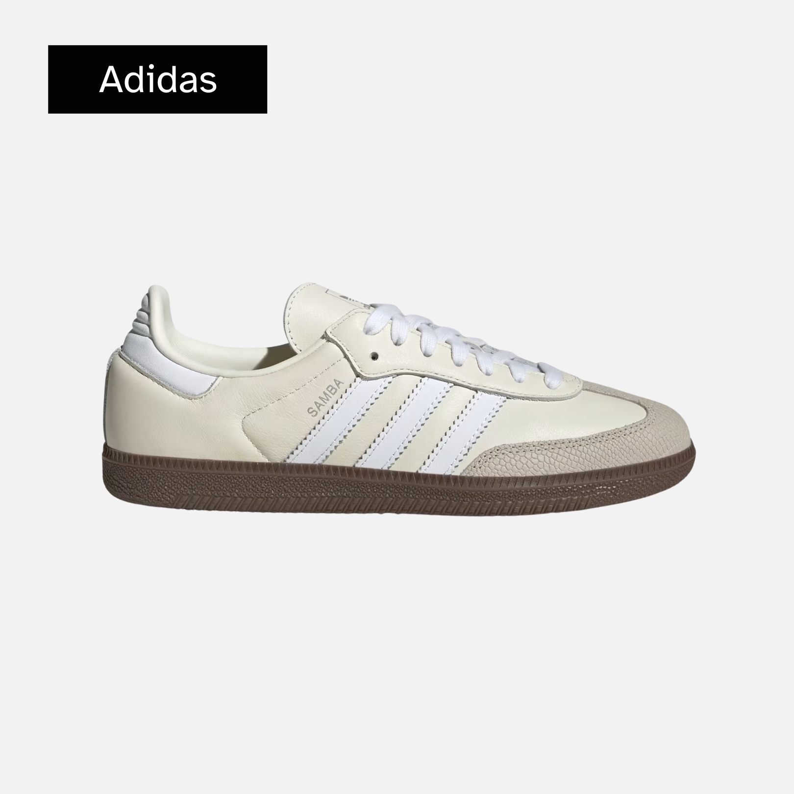 Adidas Wmns Samba OG 'Off White Alumina Snakeskin'