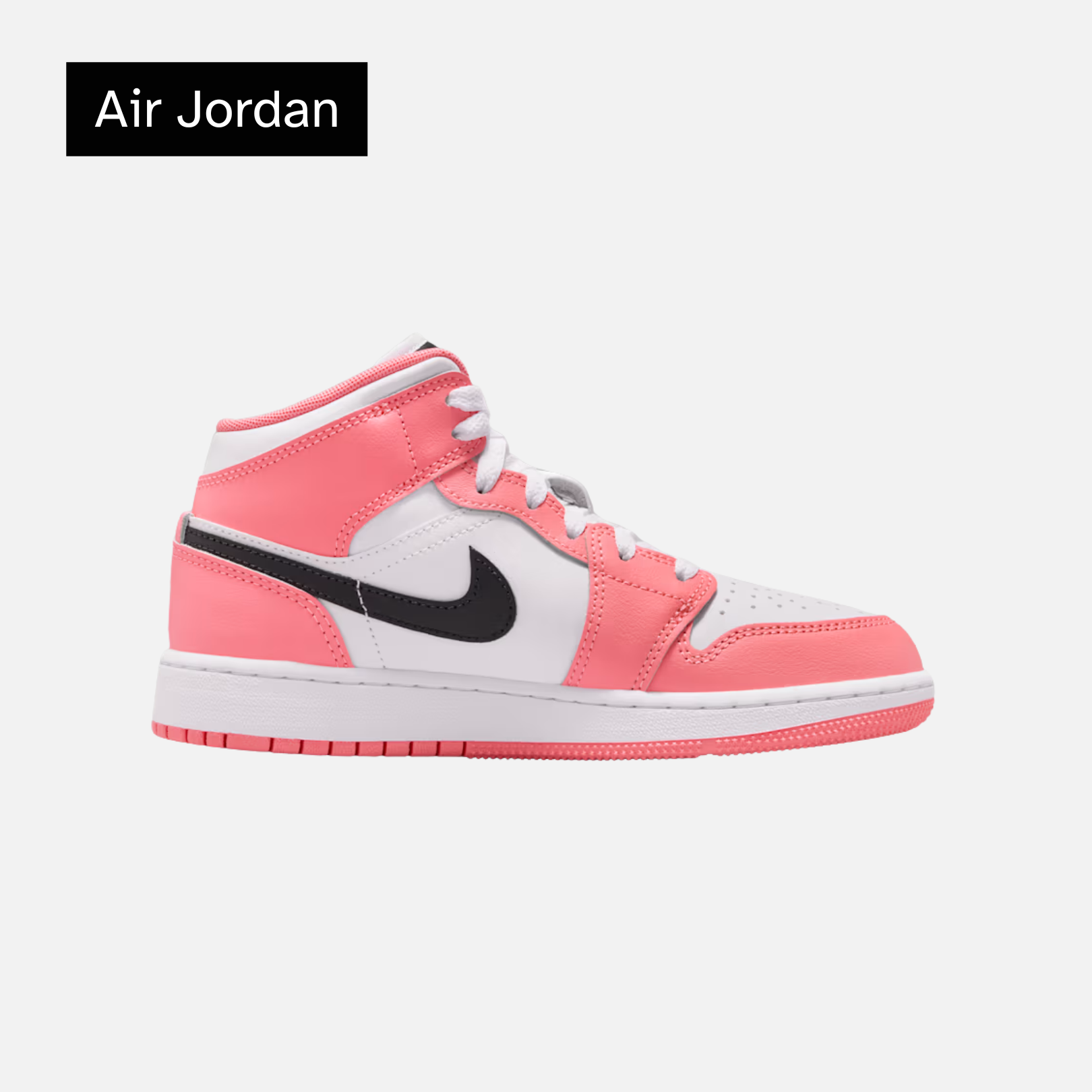 Air Jordan 1 Mid GS 'Pink Gaze'