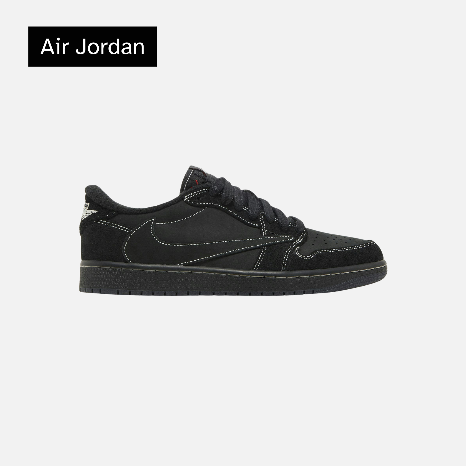 Travis Scott x Air Jordan 1 Retro Low OG SP 'Black Phantom'