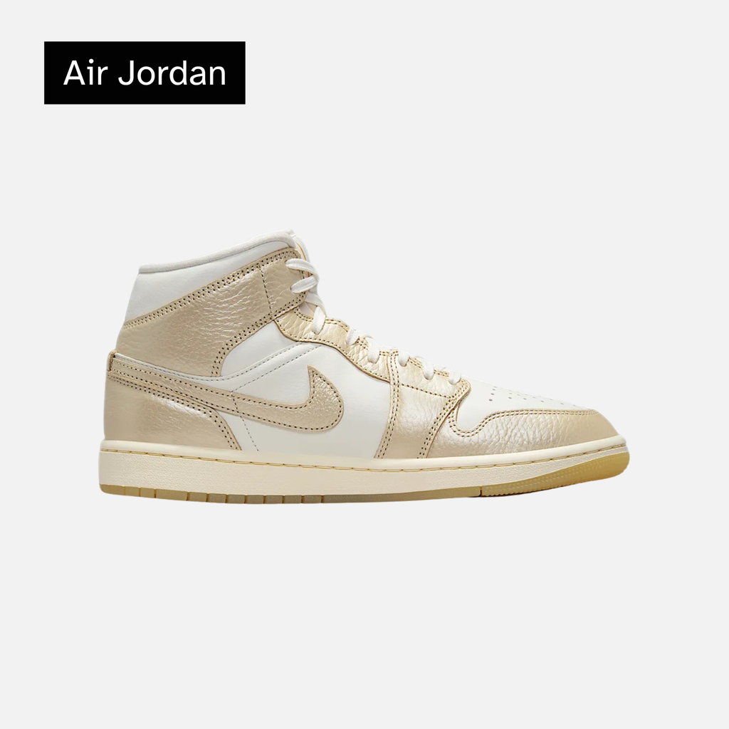 Wmns Air Jordan 1 Mid 'Hoops Gold Pack'