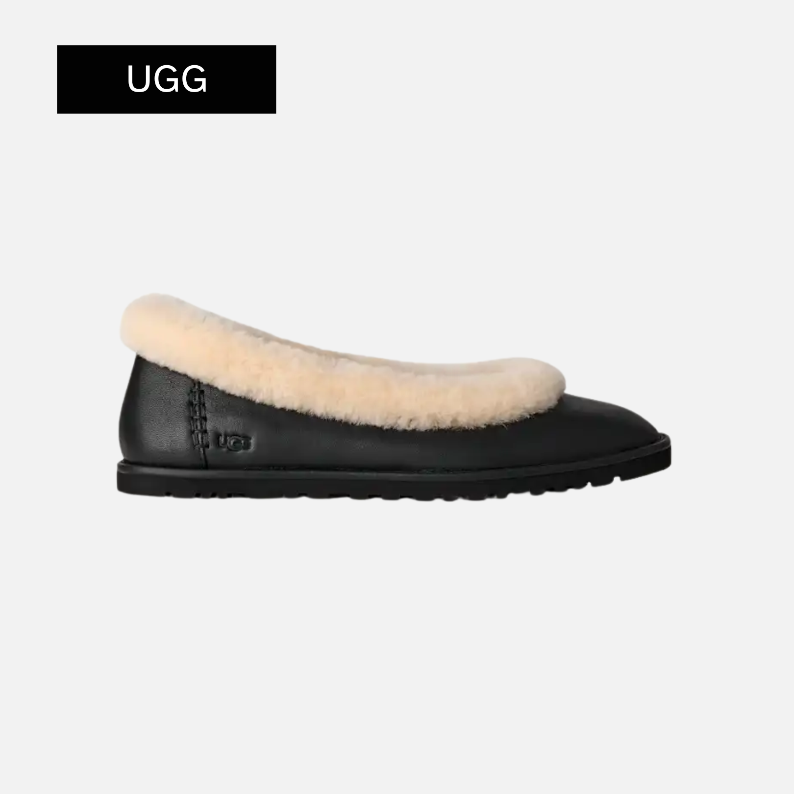 UGG Wmns Zora Ballet Flat 'Black'