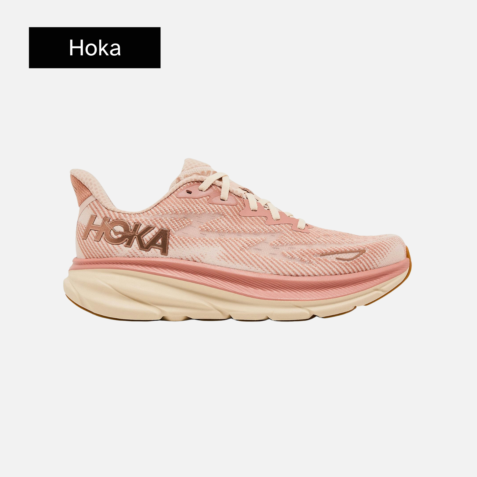 HOKA Wmns Clifton 9 'Sandstone Cream'