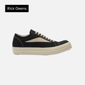 Rick Owens DRKSHDW Scarpe Denim Vintage Sneaker 'Black Milk'