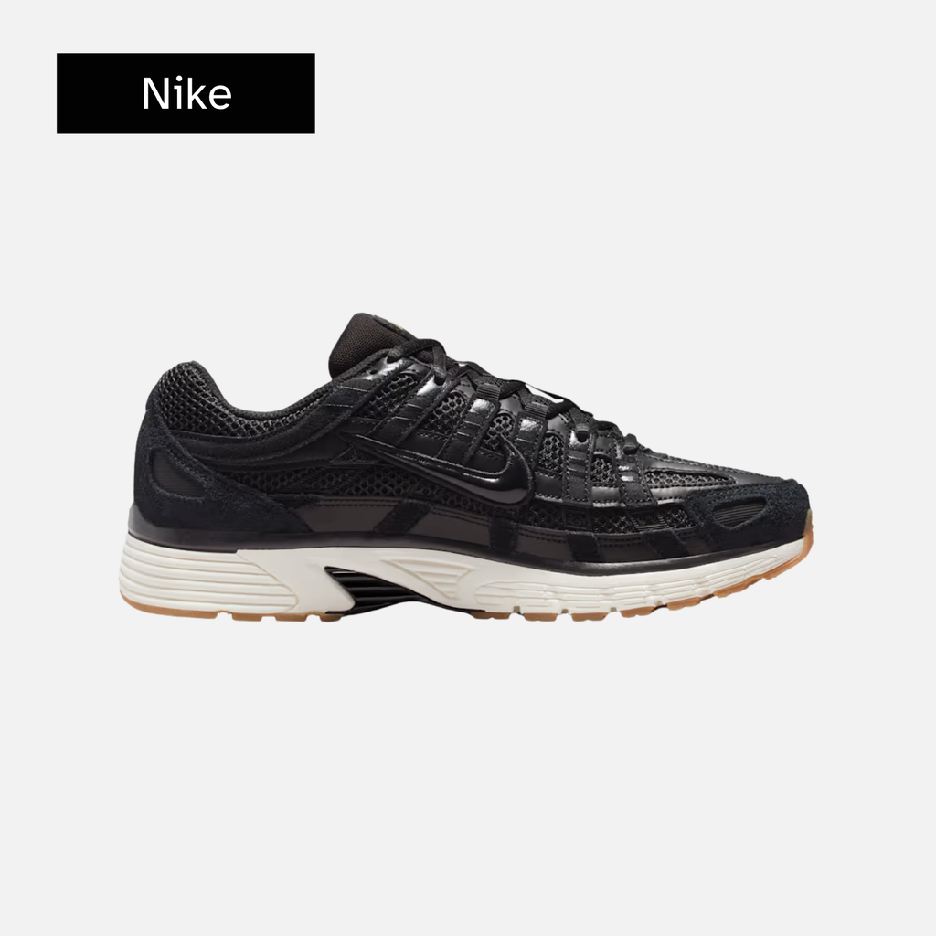 Nike P-6000 SE Black Metallic Gold Gum