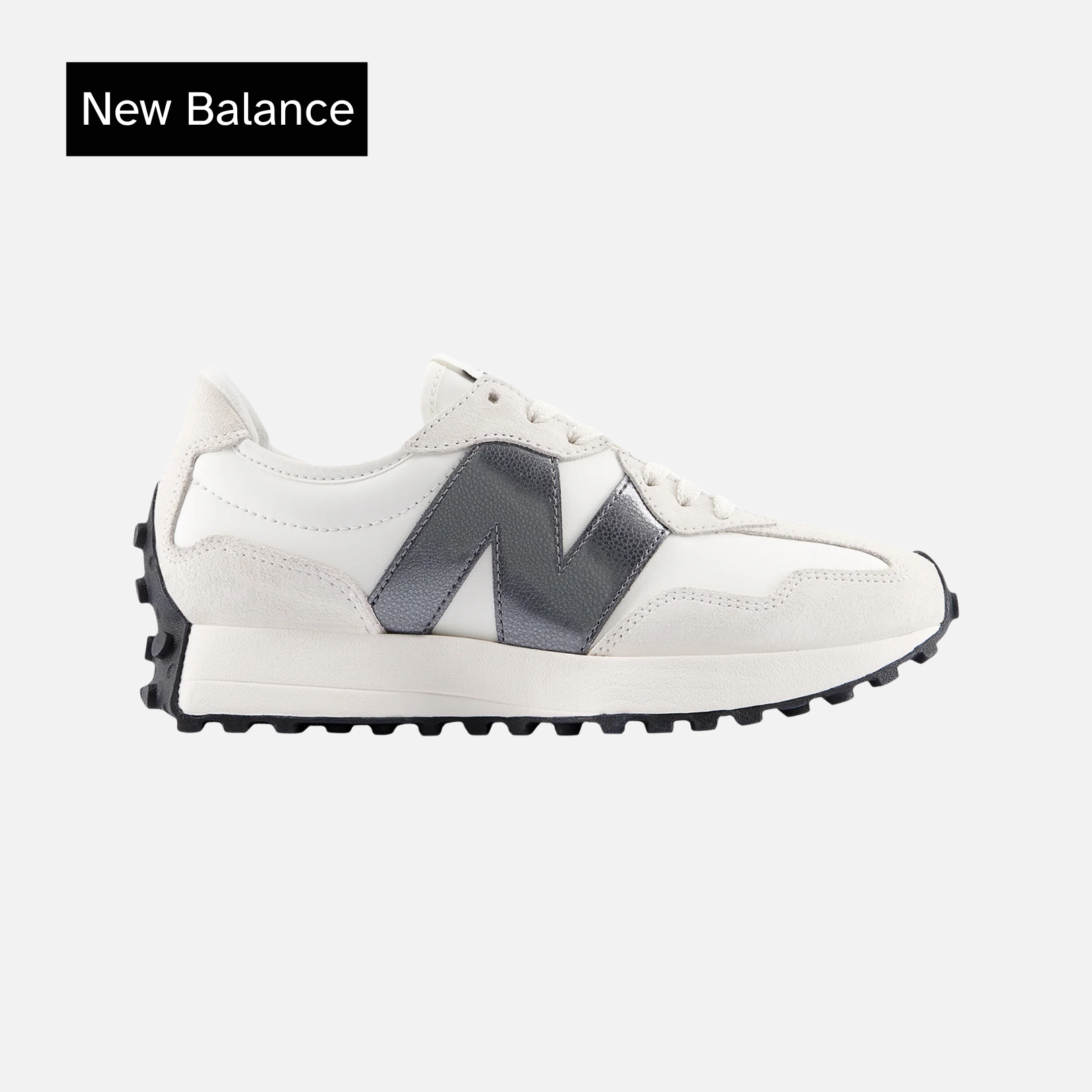 Wmns 327 'White Dark Grey'