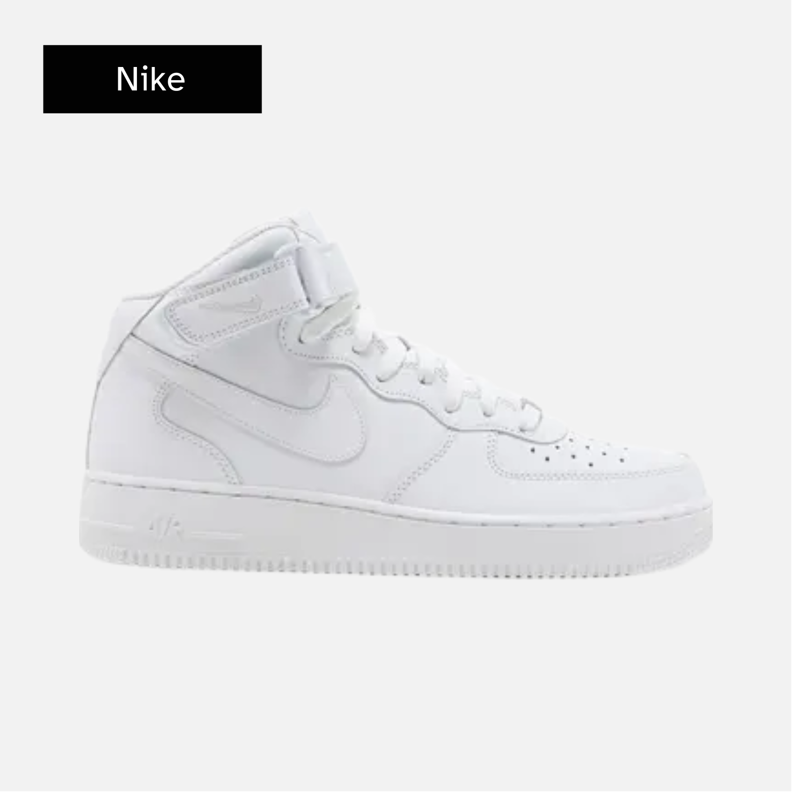 Nike Air Force 1 Mid '07 'Triple White'