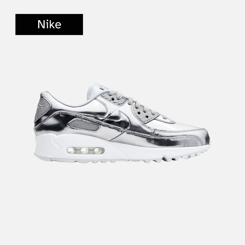 Nike Wmns Air Max 90 'Metallic Pack - Chrome'