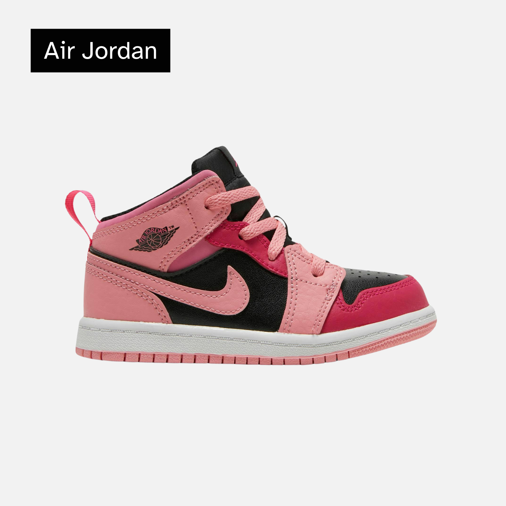 Air Jordan 1 Mid TD 'Coral Chalk'