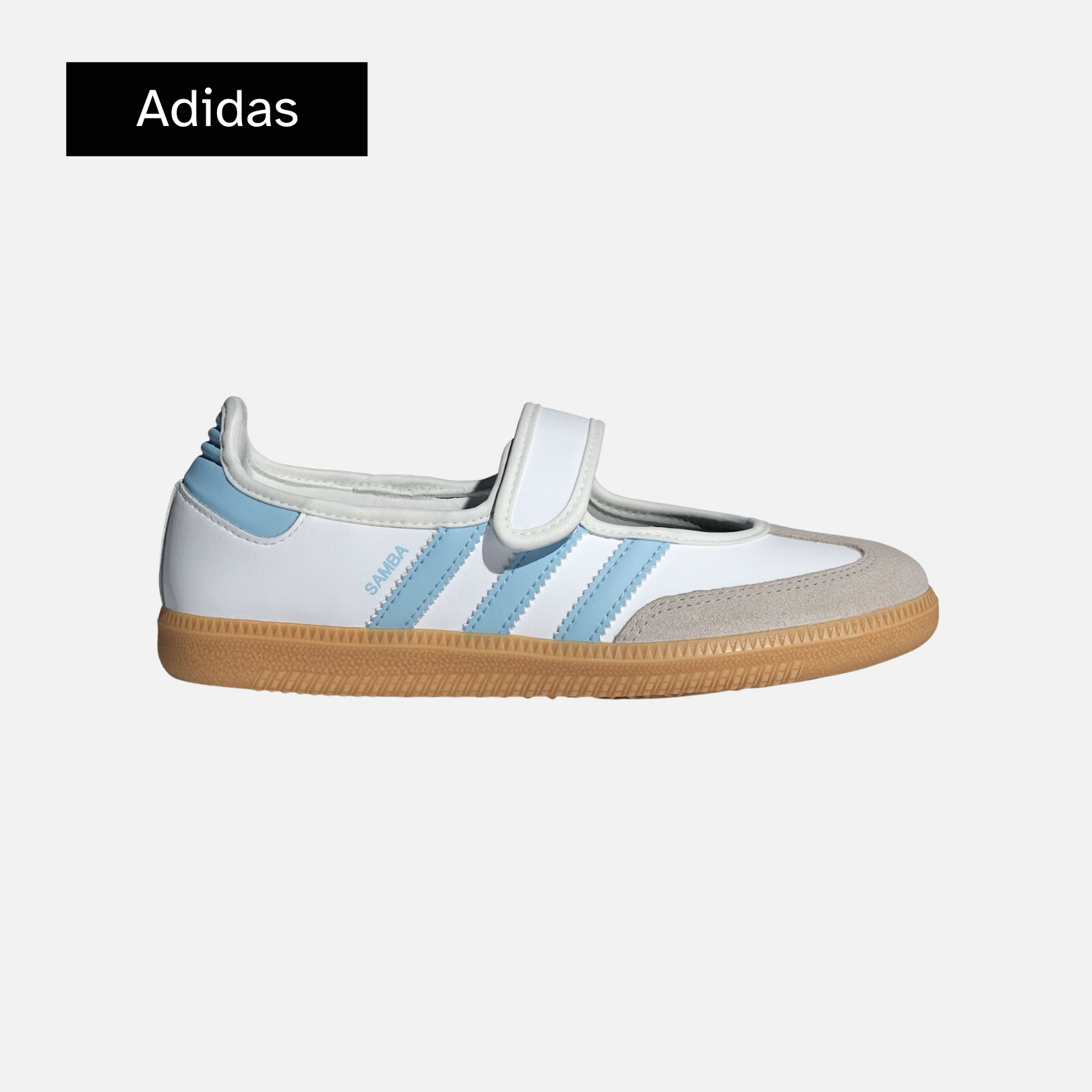 adidas Samba Jane J 'Cloud White Clear Sky Gum'