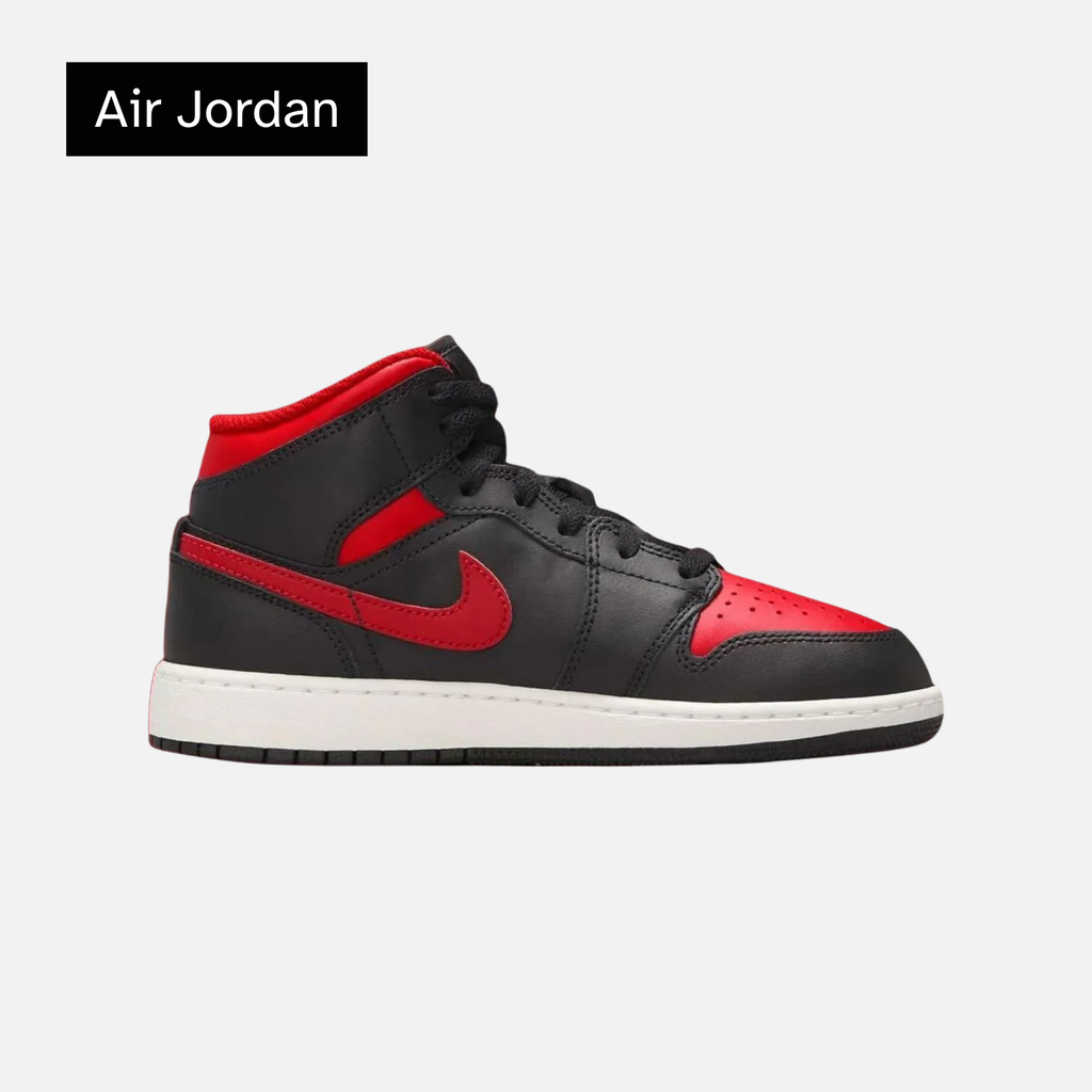 Air Jordan 1 Mid 'Bred Twist'
