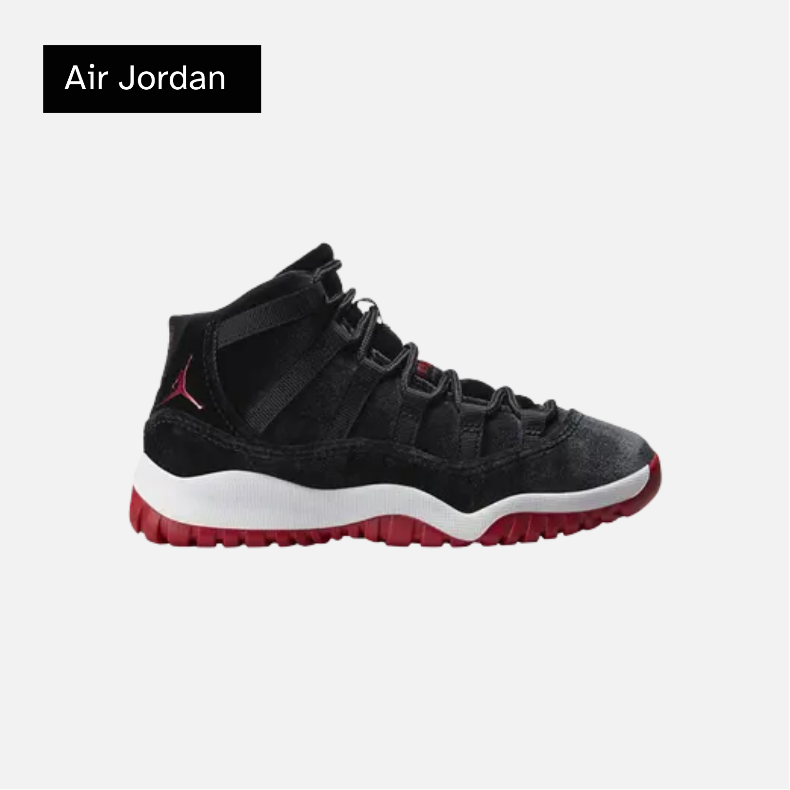 Air Jordan 11 PS Retro PS 'Bred Velvet'