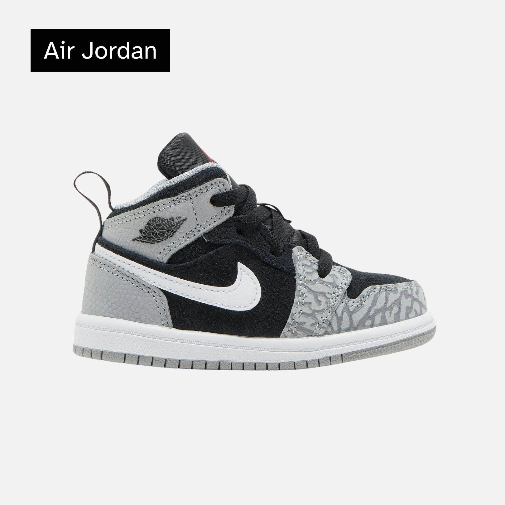 Air Jordan 1 Mid SE TD 'Elephant Toe'