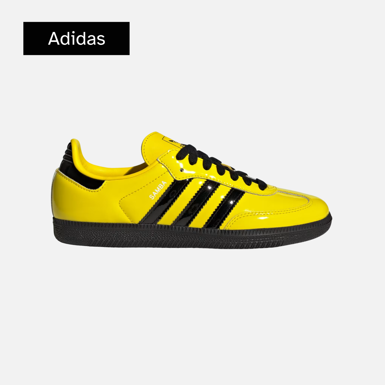 Adidas Wmns Samba OG 'Yellow Core Black Silver'