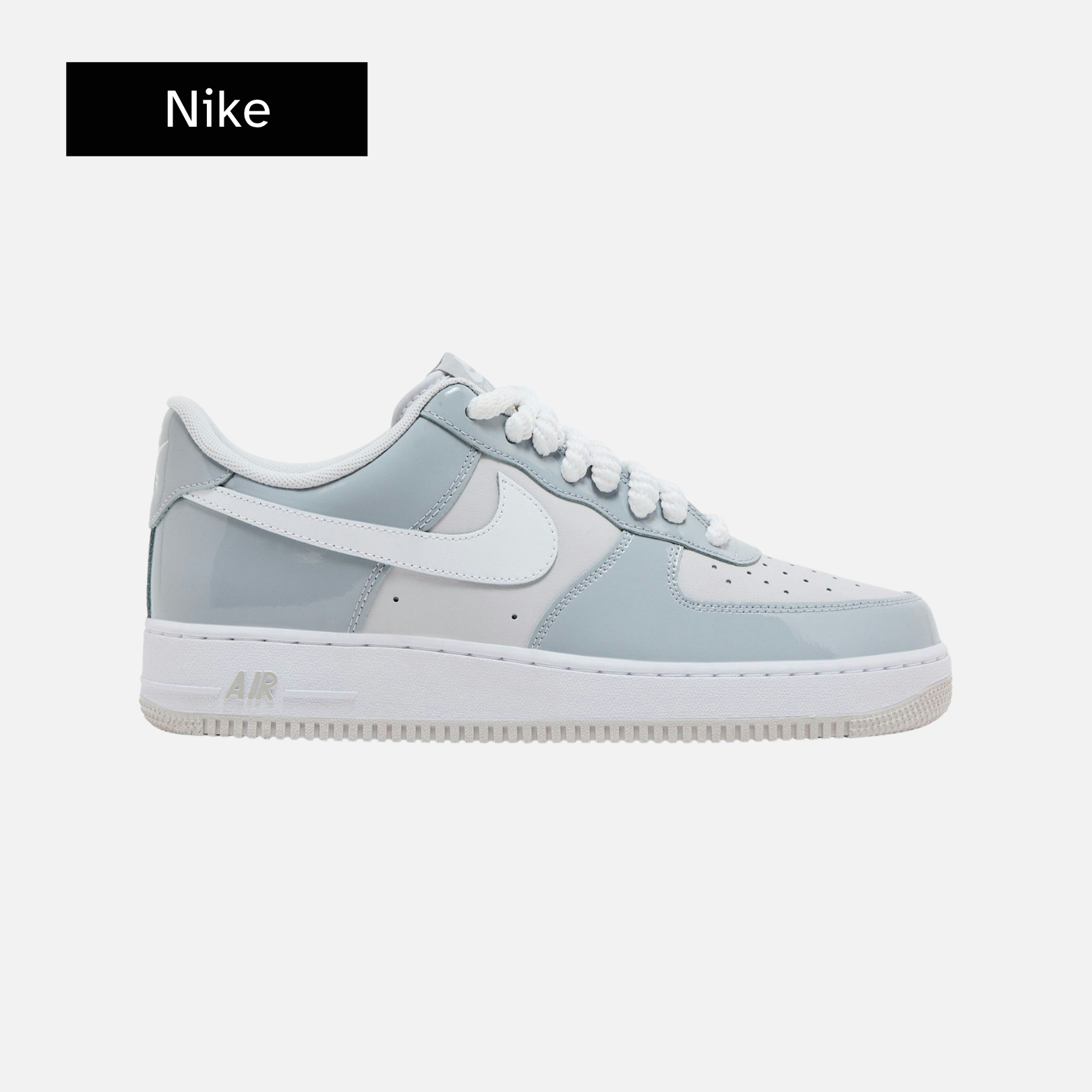 Nike Air Force 1 '07 LV8 'Wolf Grey Patent'