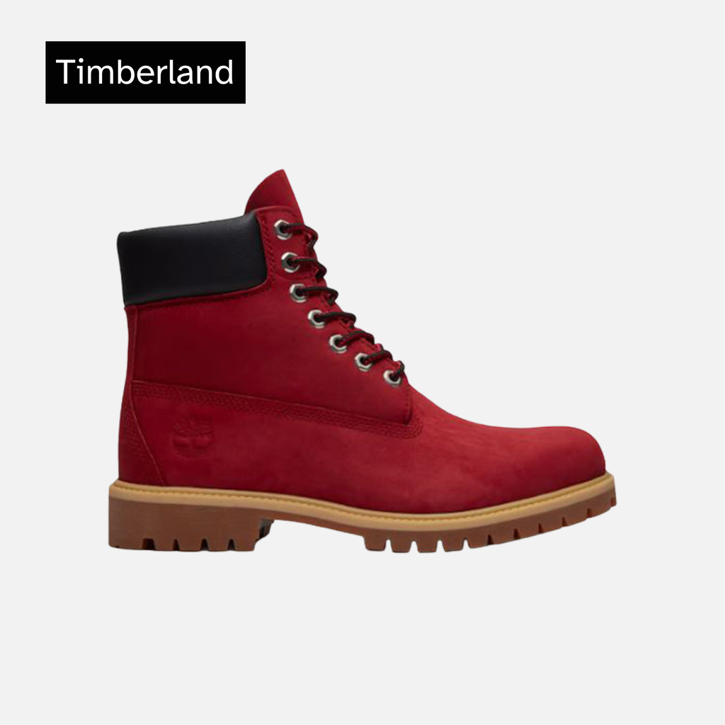 Timberland 6 Inch Premium Waterproof Boot 'Dark Red Nubuck'