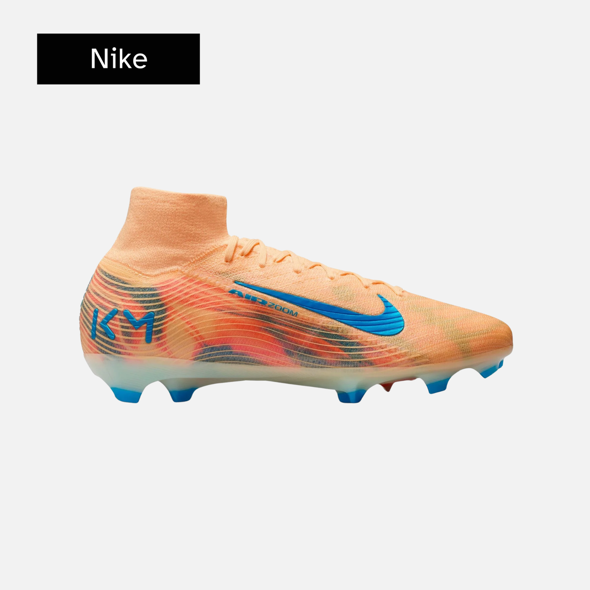 Kylian Mbappé x Nike Mercurial Superfly 10 Elite 'Melon Tint/Igloo/Neo Turquoise'