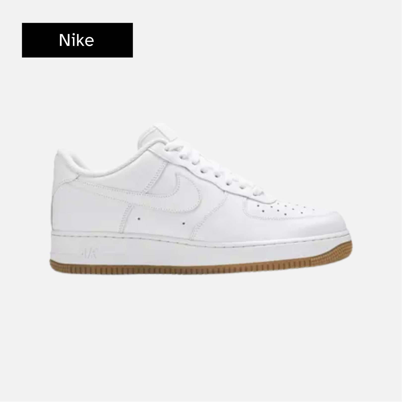 Air Force 1 '07 'White Gum Light Brown'