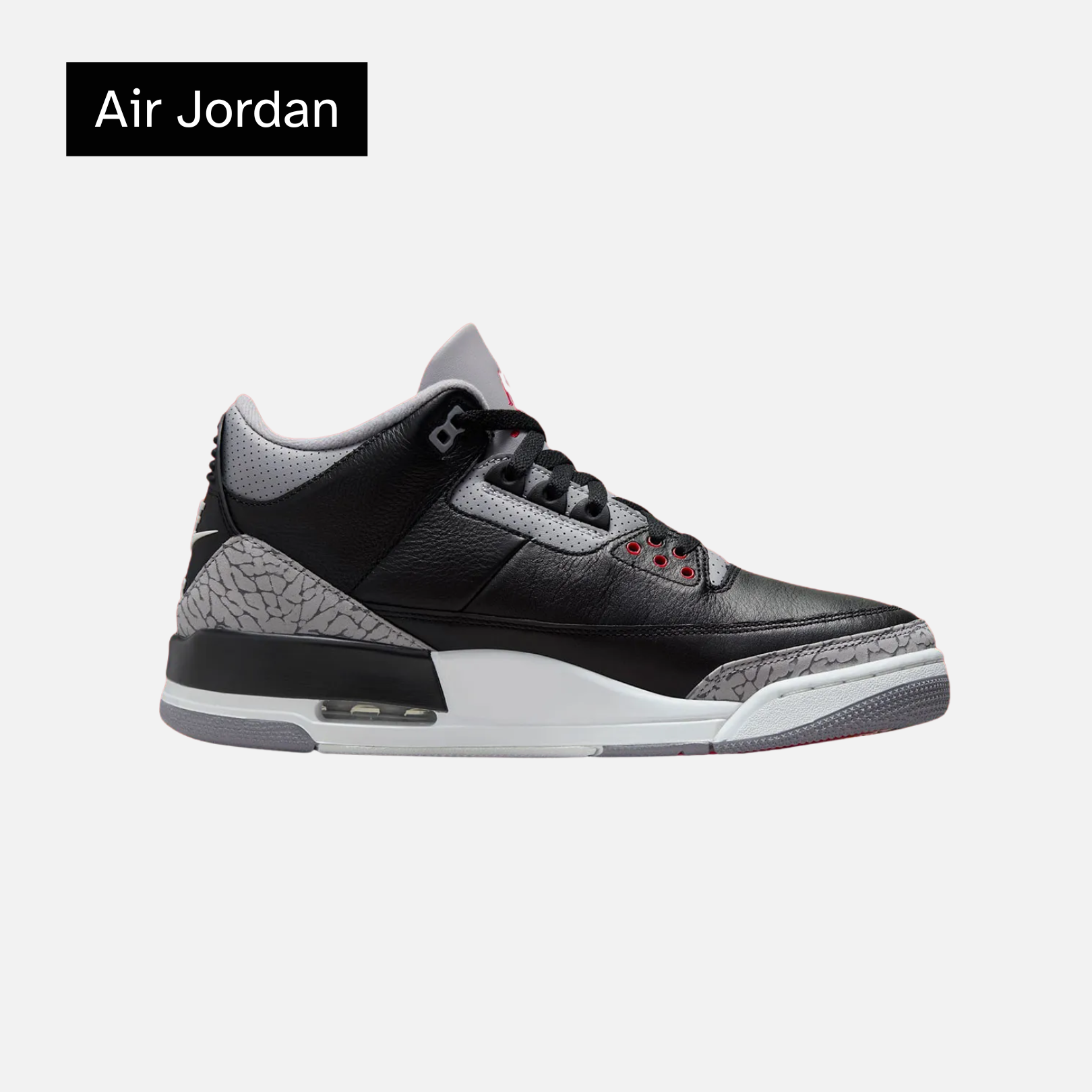 Air Jordan 3 Retro OG GS 'Black Cement' 2024