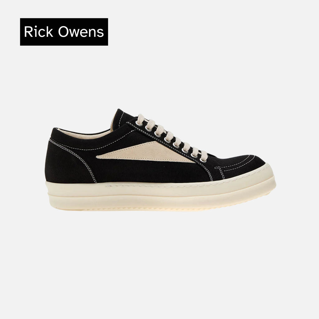 Rick Owens DRKSHDW Vintage Sneaker 'Black Milk'
