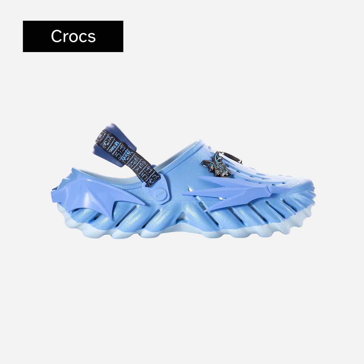 Crocs Echo Clog Yu-Gi-Oh! Blue-Eyes White Dragon 'Blue White'