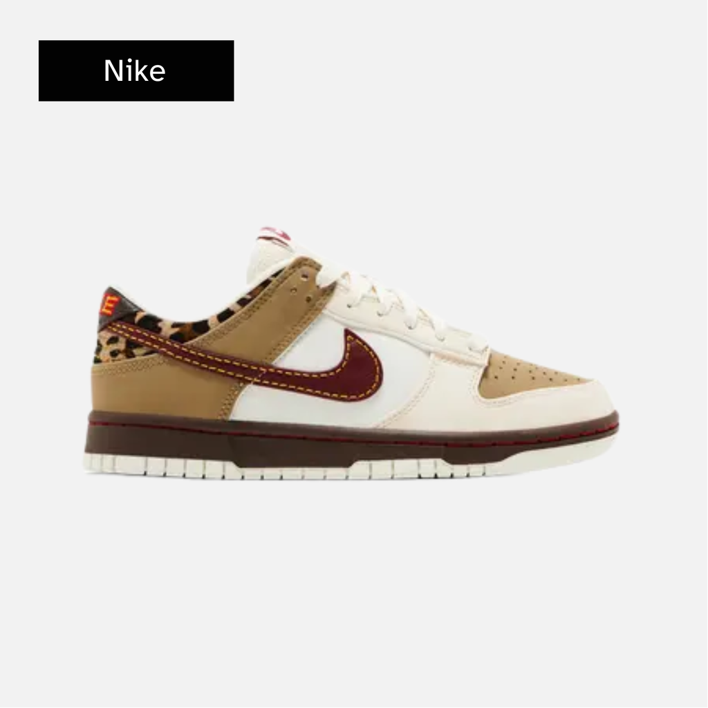 Nike Wmns Dunk Low 'Khaki Team Red'