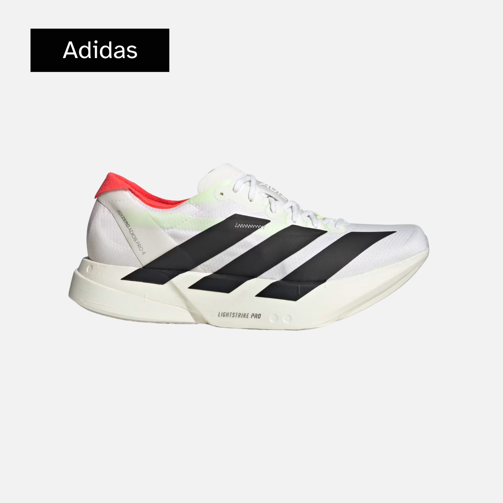 adidas Adizero Adios Pro 4 'White Black'