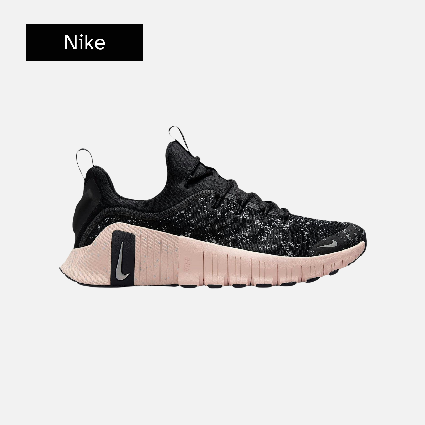Nike Wmns Free Metcon 6 SE 'Black Metallic Silver'