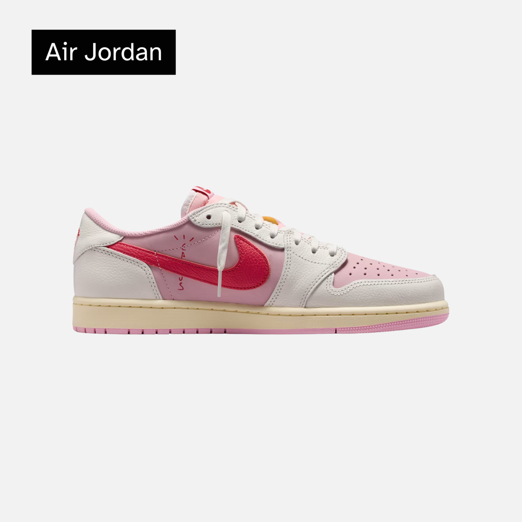 Travis Scott x Air Jordan 1 Retro Low OG 'Sail Tropical Pink'