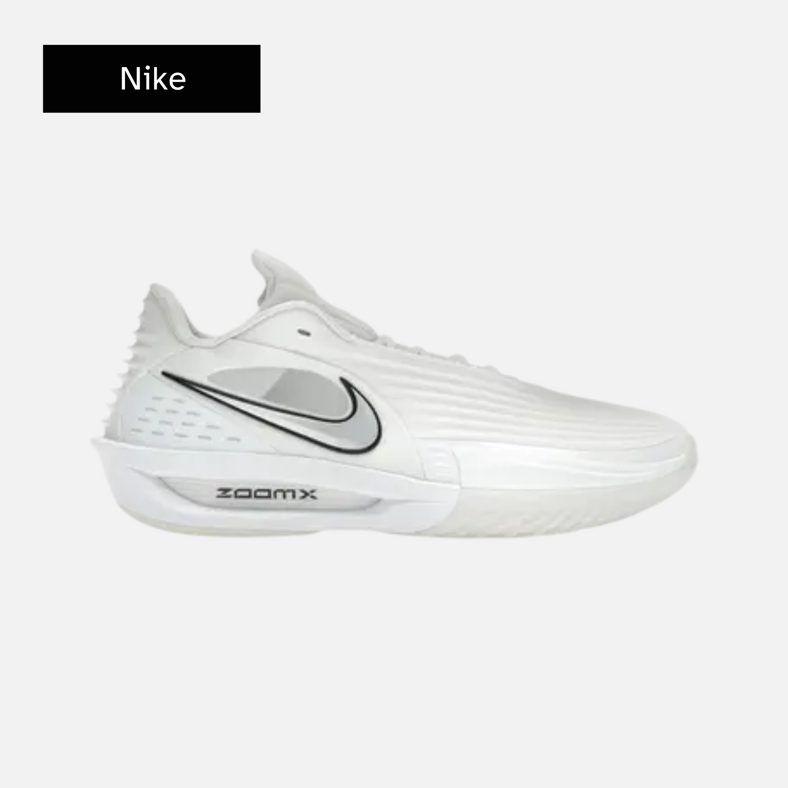 Nike Air Zoom GT Cut 3 Turbo 'White Metallic Silver'
