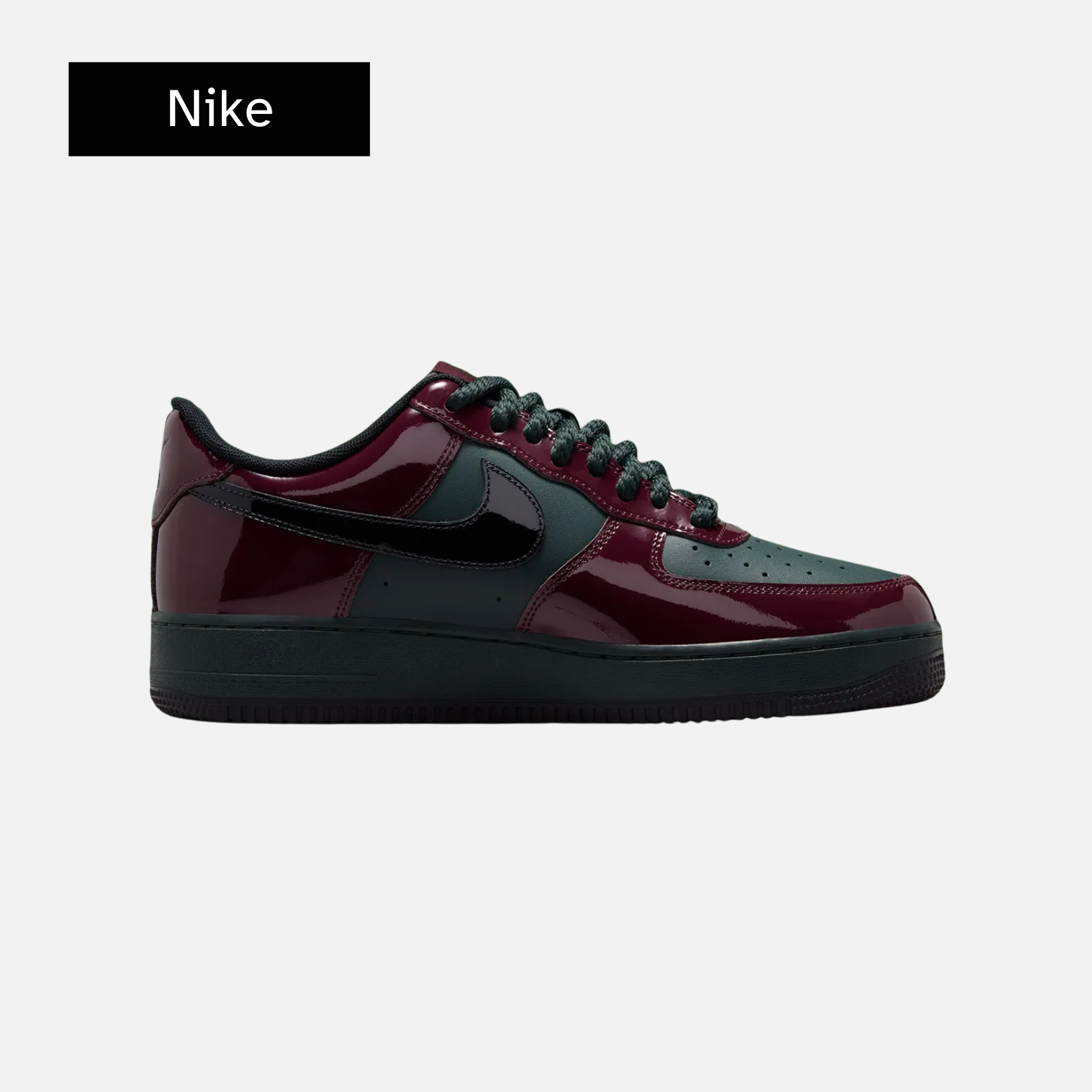 Nike Air Force 1 Low Patent 'Beef And Broccoli'