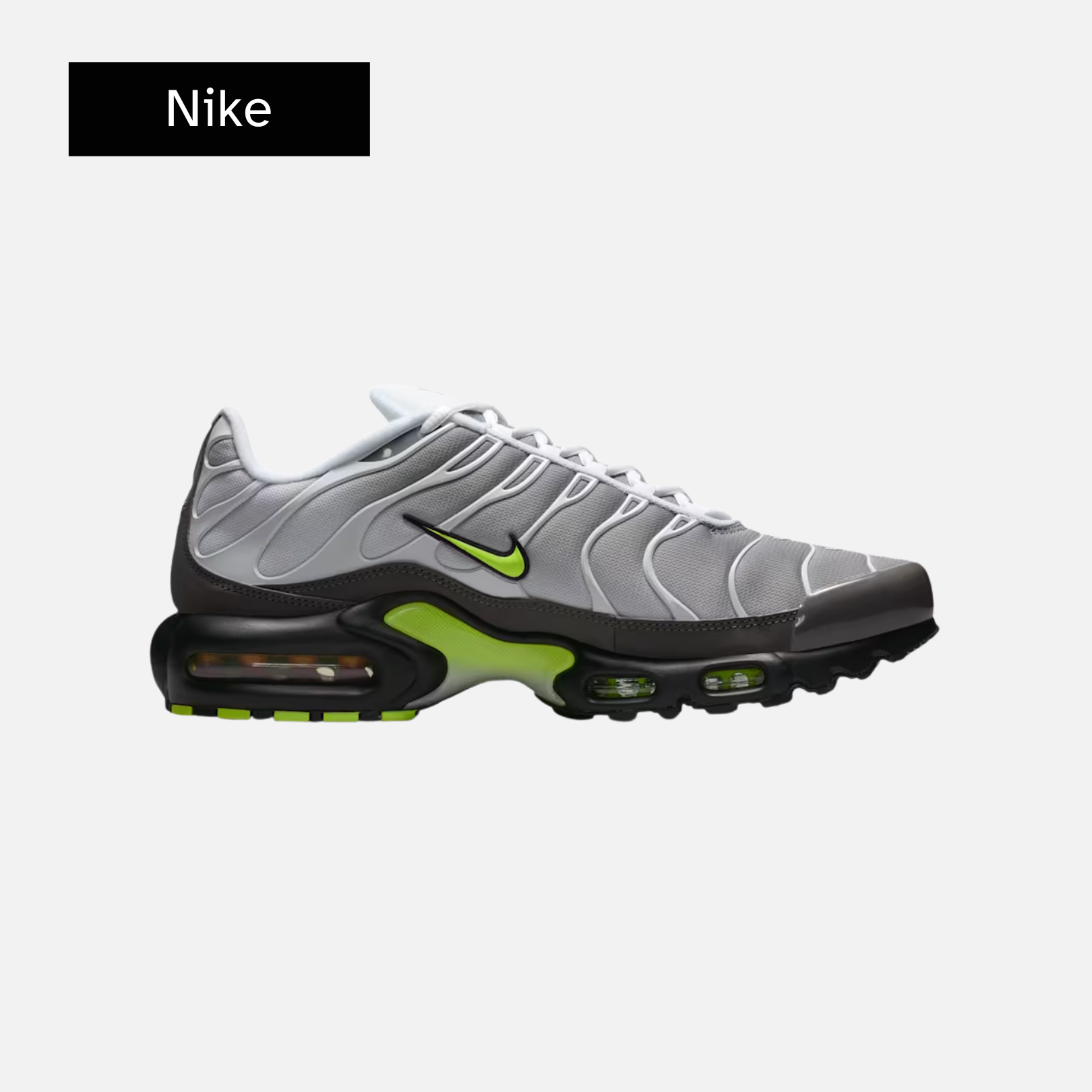 Nike Air Max Plus 'White Pearl Grey Neon'