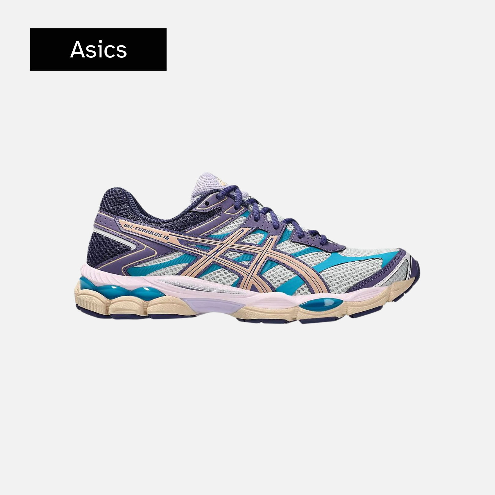 ASICS Gel Cumulus 16 'Purple Cloud Grey Bisque'