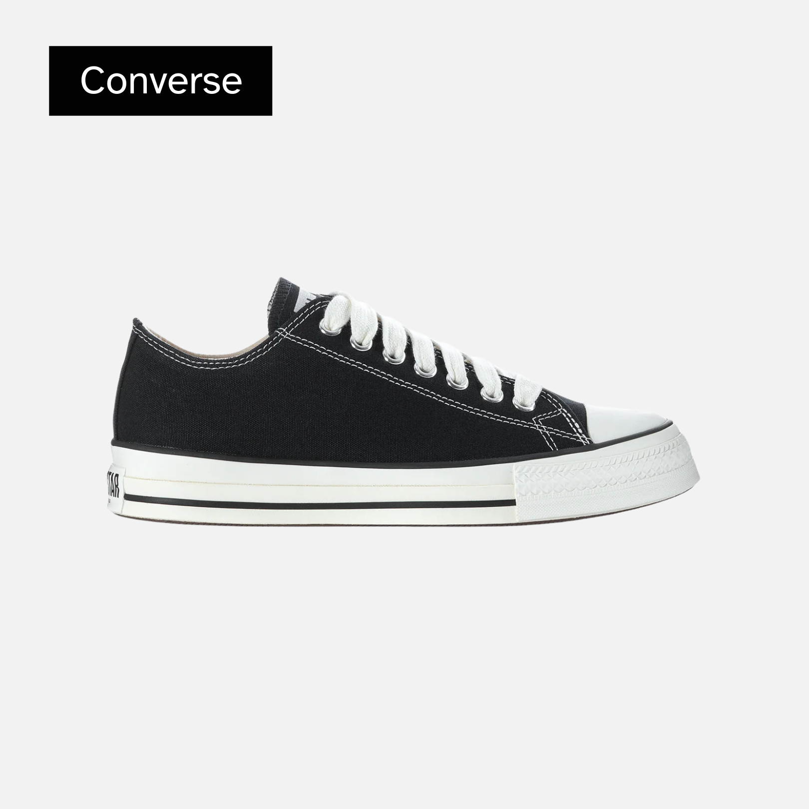 Converse Chuck Taylor All Star Throwback Low 'Black Vintage White'