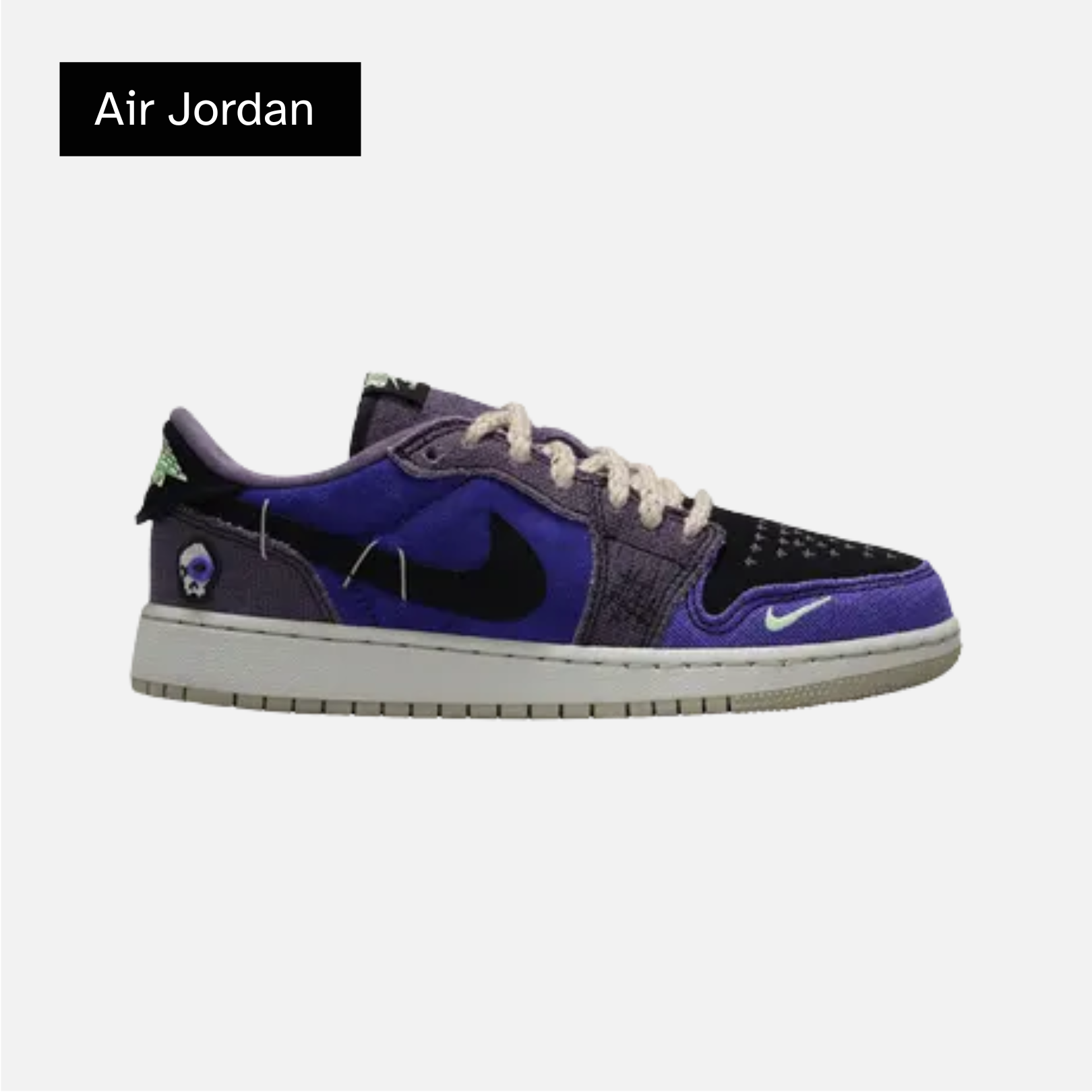 Zion Williamson x Air Jordan 1 Retro Low OG GS 'Voodoo Alternate'