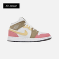 Air Jordan 1 Mid SE GS 'Pastel Grind'