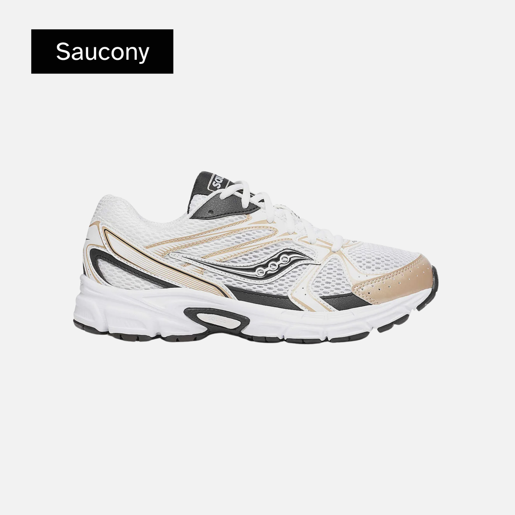 Saucony Grid Ride Millennium 'White Gold Black'