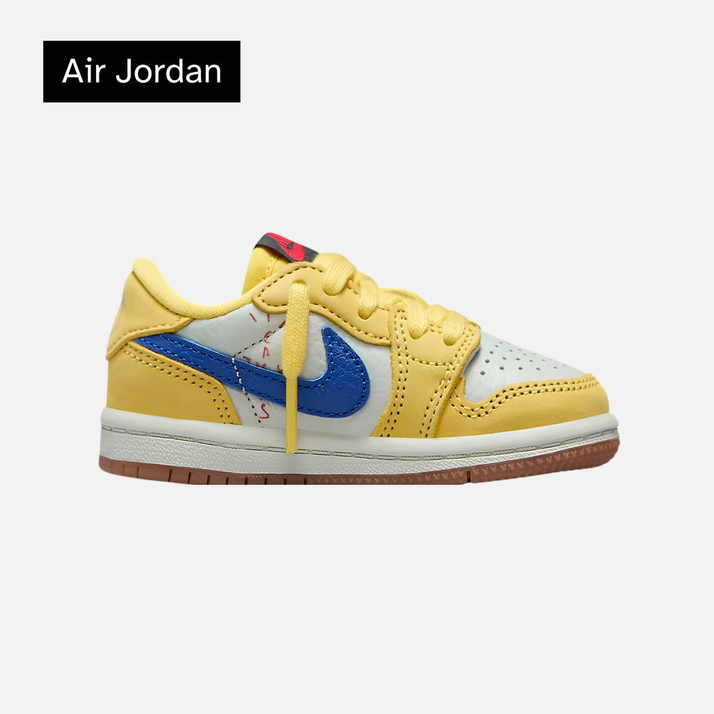 Travis Scott x Air Jordan 1 Retro Low OG SP TD 'Canary'