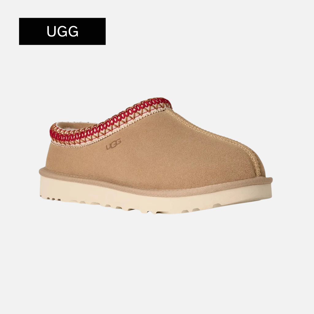 UGG Wmns Tasman 2 Slipper 'Sand Dark Cherry'