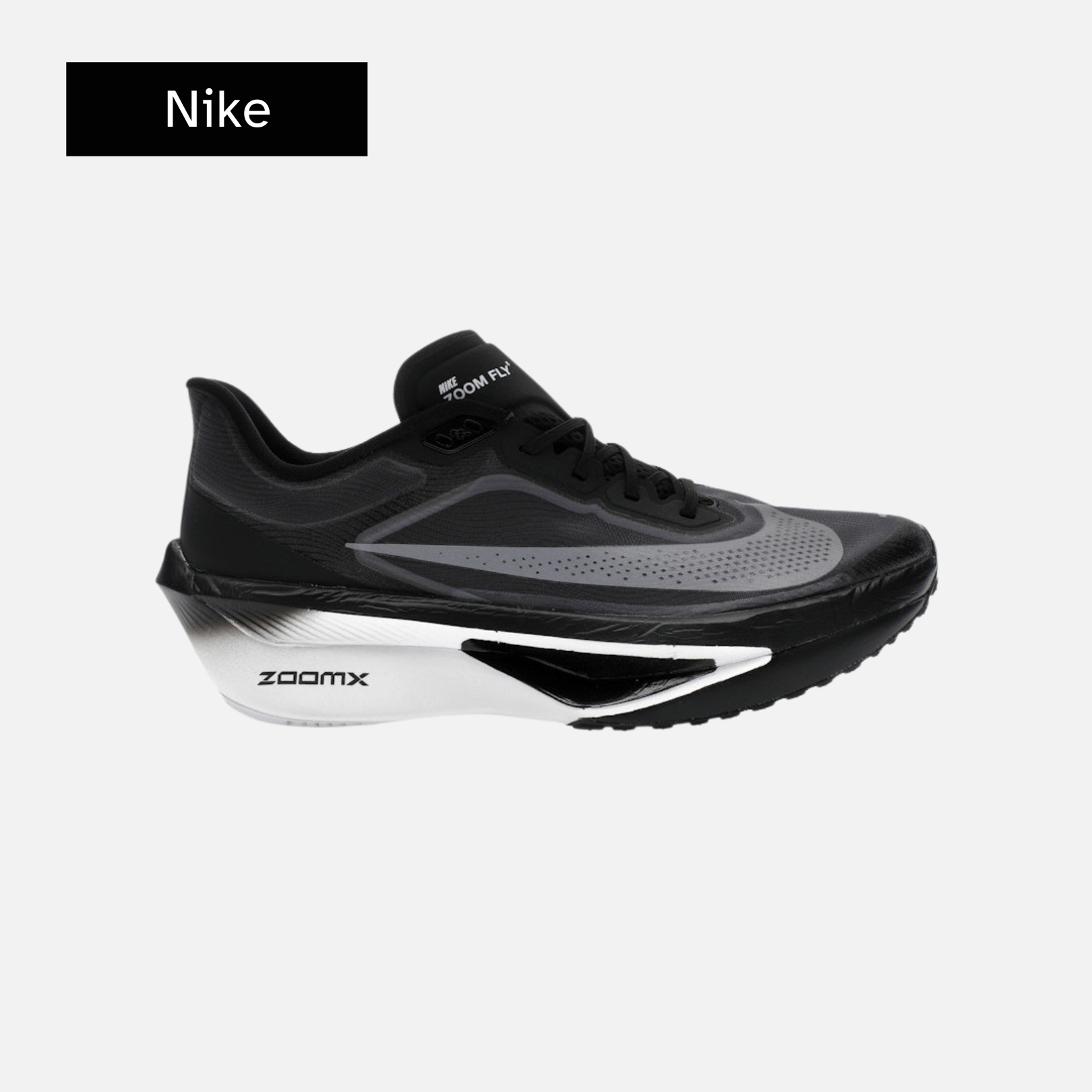 Nike Wmns Zoom Fly 6 'Black Light Smoke Grey'