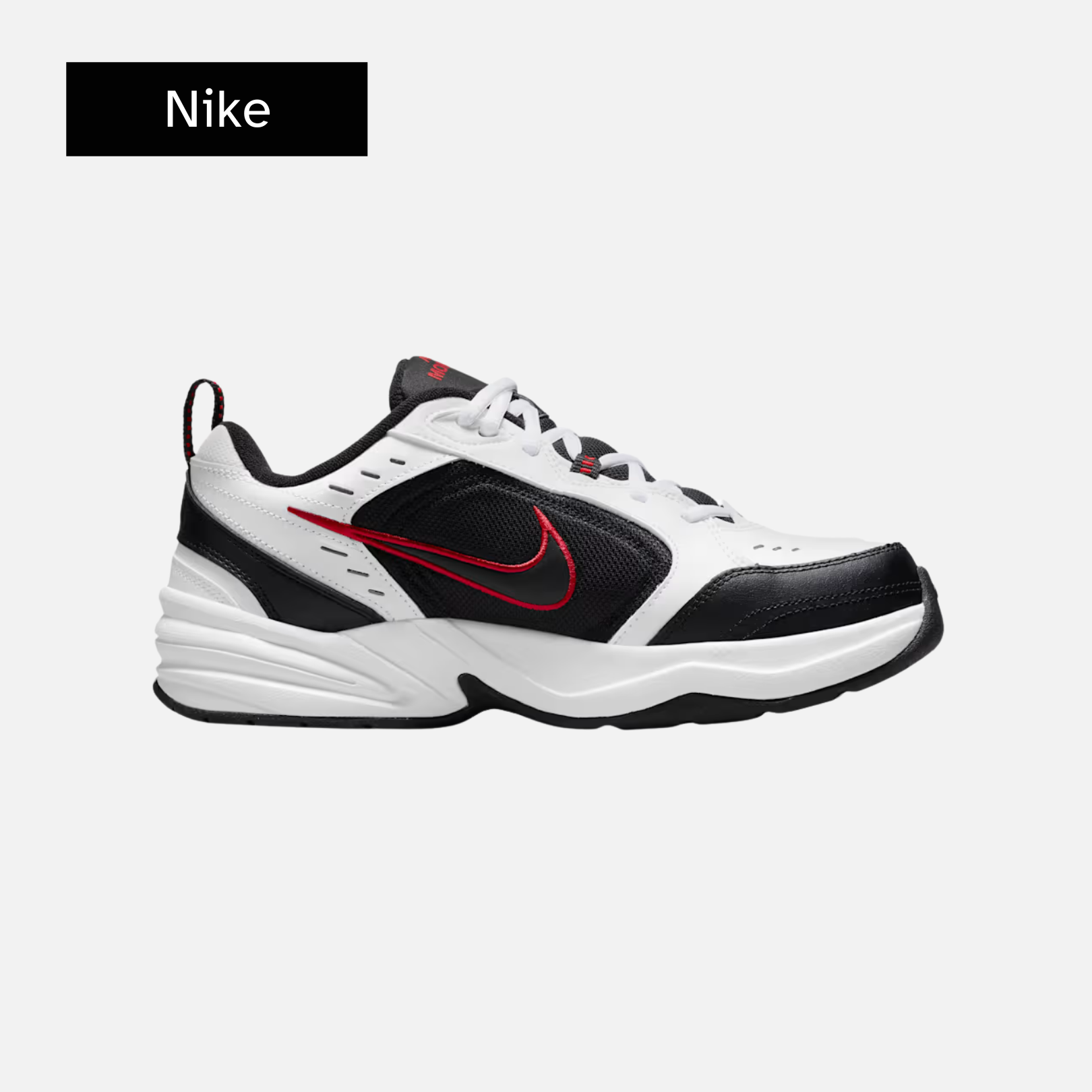Nike Air Monarch IV 'White Varsity Red'