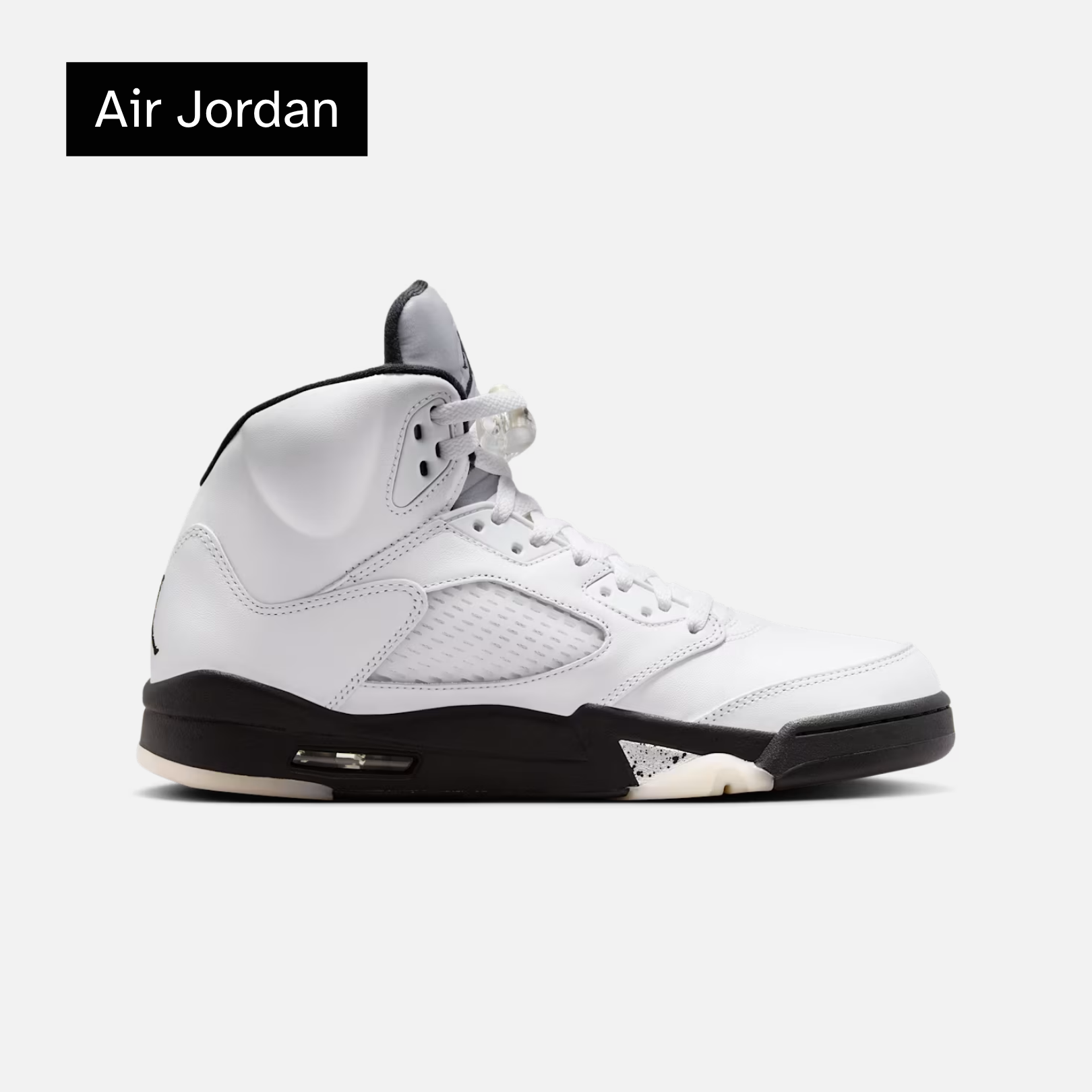 Air Jordan 5 Retro 'White Black'