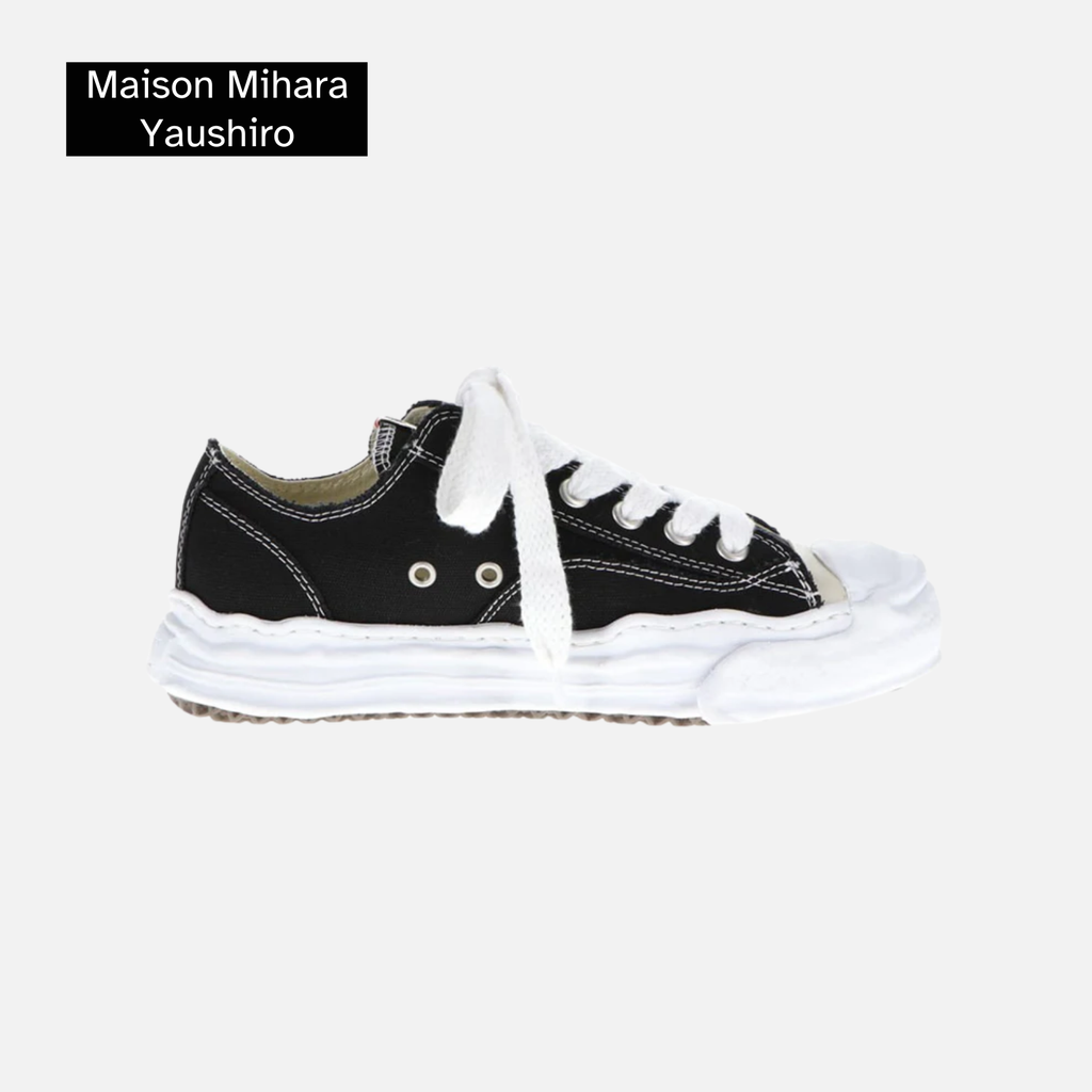 Maison Mihara Yasuhiro Hank OG Sole Canvas Low 'Black White'