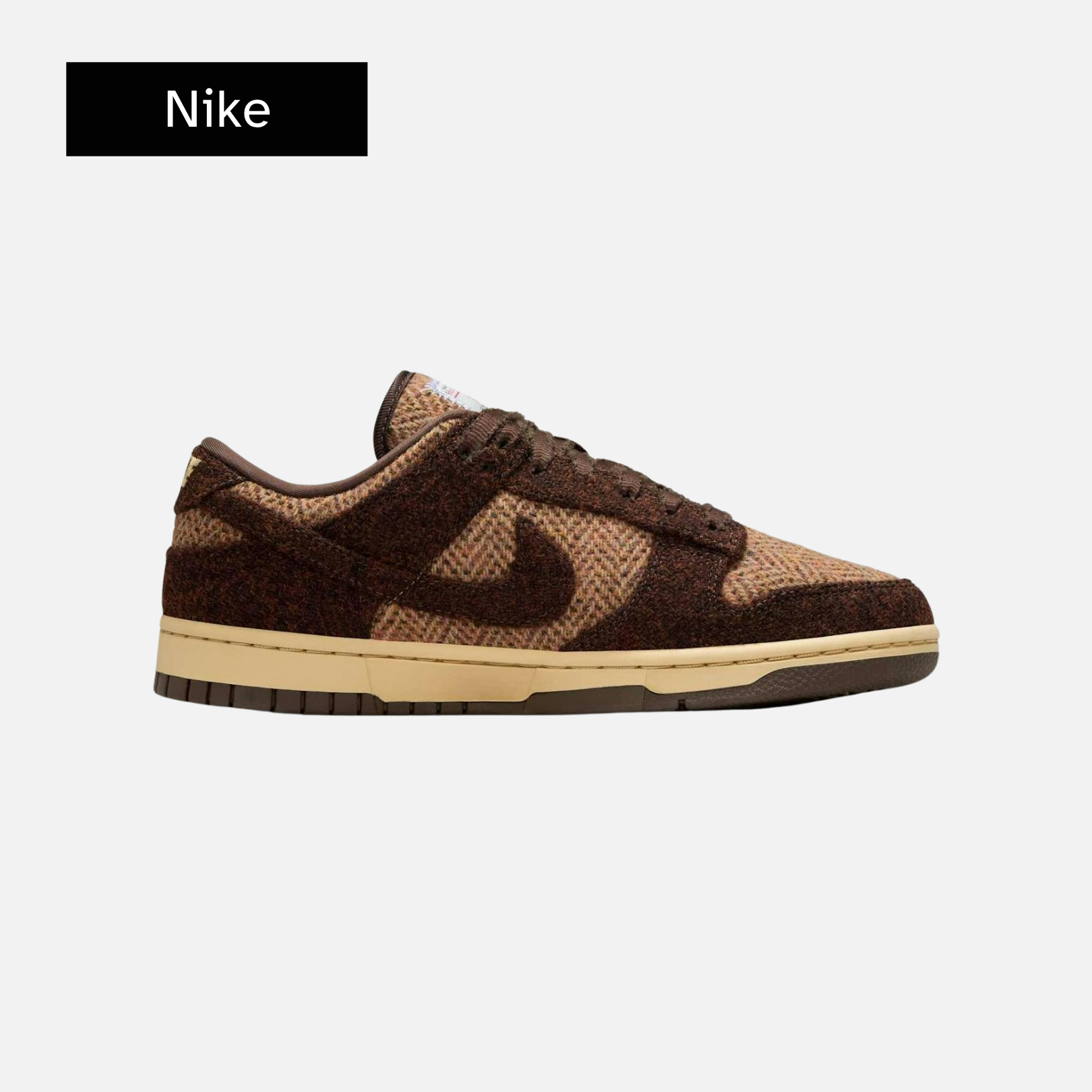 Harris Tweed x Nike Wmns Dunk Low 'Sesame'